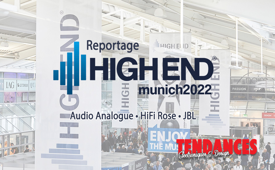 Lire la suite à propos de l’article Audio Analogue, Hifi Rose, JBL au HIGHEND de Munich
