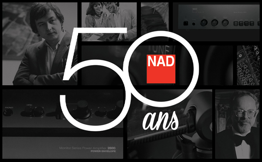 Lire la suite à propos de l’article Un amplificateur pour célébrer le 50ième anniversaire de NAD