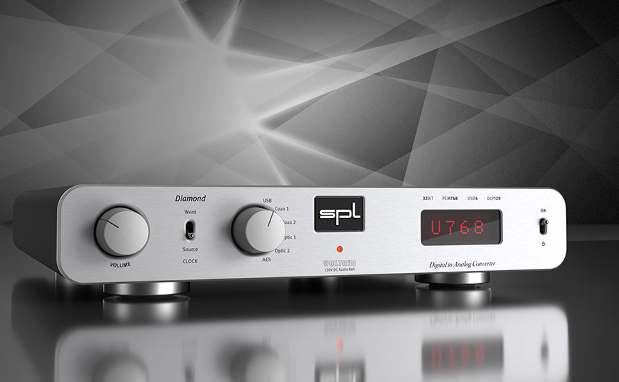 Lire la suite à propos de l’article DAC-préamplificateur Diamond de SPL